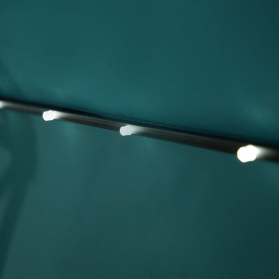 10 Ft. Solar Power Lighted Patio Umbrella with Base Stand