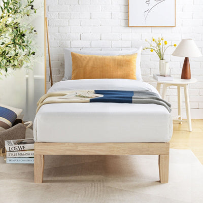 12 Classic Solid Wood Platform Bed Frame
