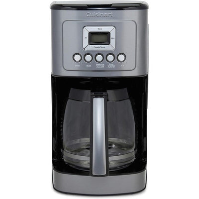 14-Cup Automatic Coffee Maker, Glass Carafe, Brew Strength Control, Gunmetal Stainless