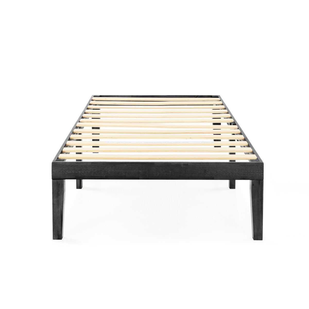 16 Inch Classic Solid Wood Platform Bed Frame in Multiple Finishes