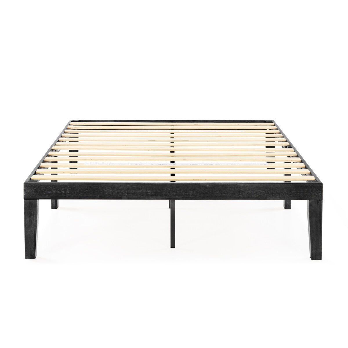 16 Inch Classic Solid Wood Platform Bed Frame in Multiple Finishes