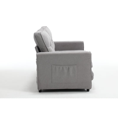 3 Fold Convertible Futon Couch Sleeper Sofa Bed