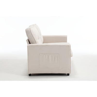 3 Fold Convertible Futon Couch Sleeper Sofa Bed