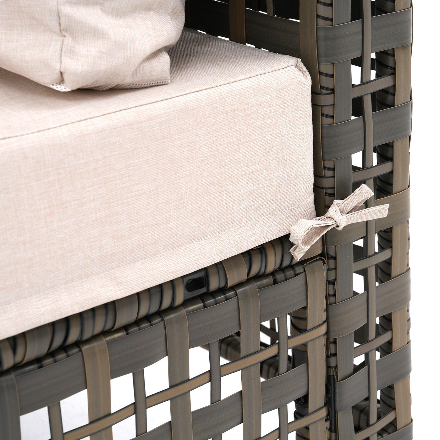 6 - Person Outdoor Sectional Seating Group with Cushions