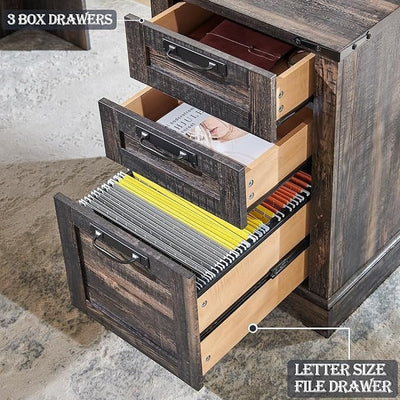 60 Farmhouse L Shaped Executive Desk, Wood Corner Desk, Computer Desk