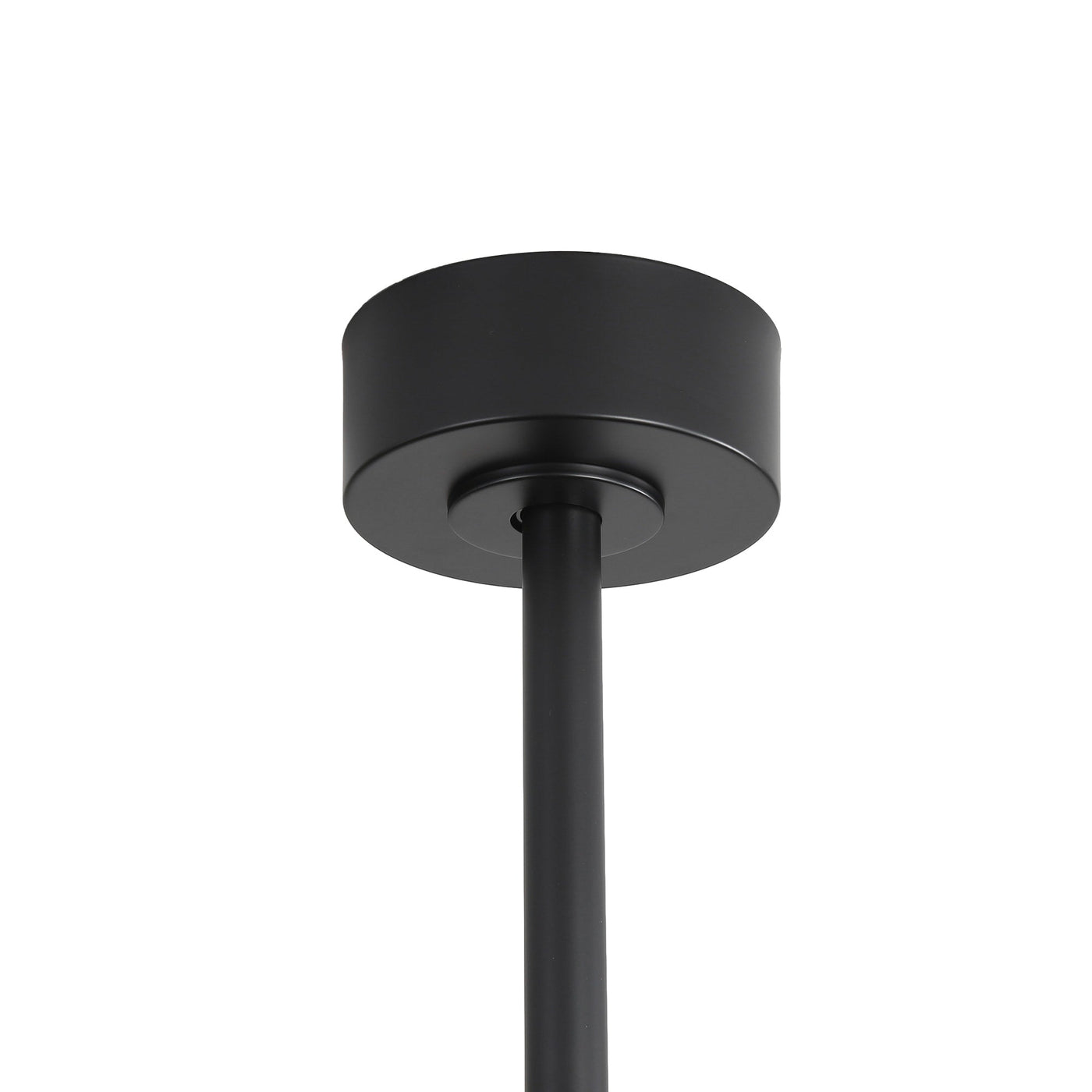 65 Inch 8-Blade Black LED Ceiling Fan with Light and Remote