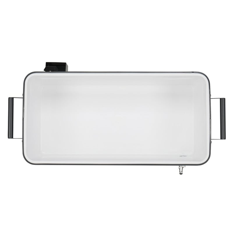 80QT Iron Spray Cooler with Shelf