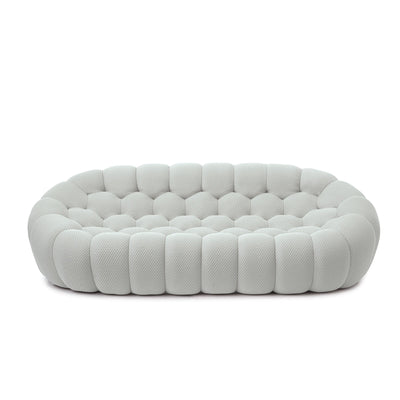 98.43'' Modern Bubble Sofa 3D Honeycomb Shape Lazy Sofa Couch