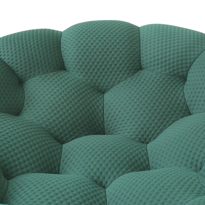 98.43'' Modern Bubble Sofa 3D Honeycomb Shape Lazy Sofa Couch