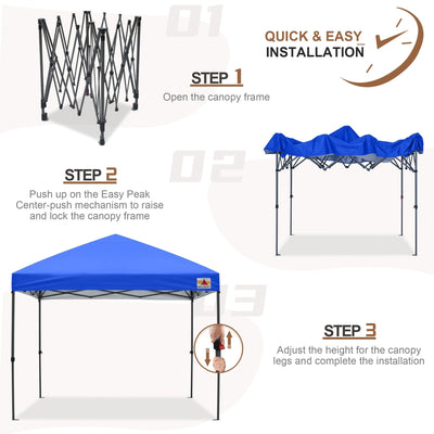 ABCCANOPY Durable Easy Pop up Canopy Tent Outdoor canopy tent
