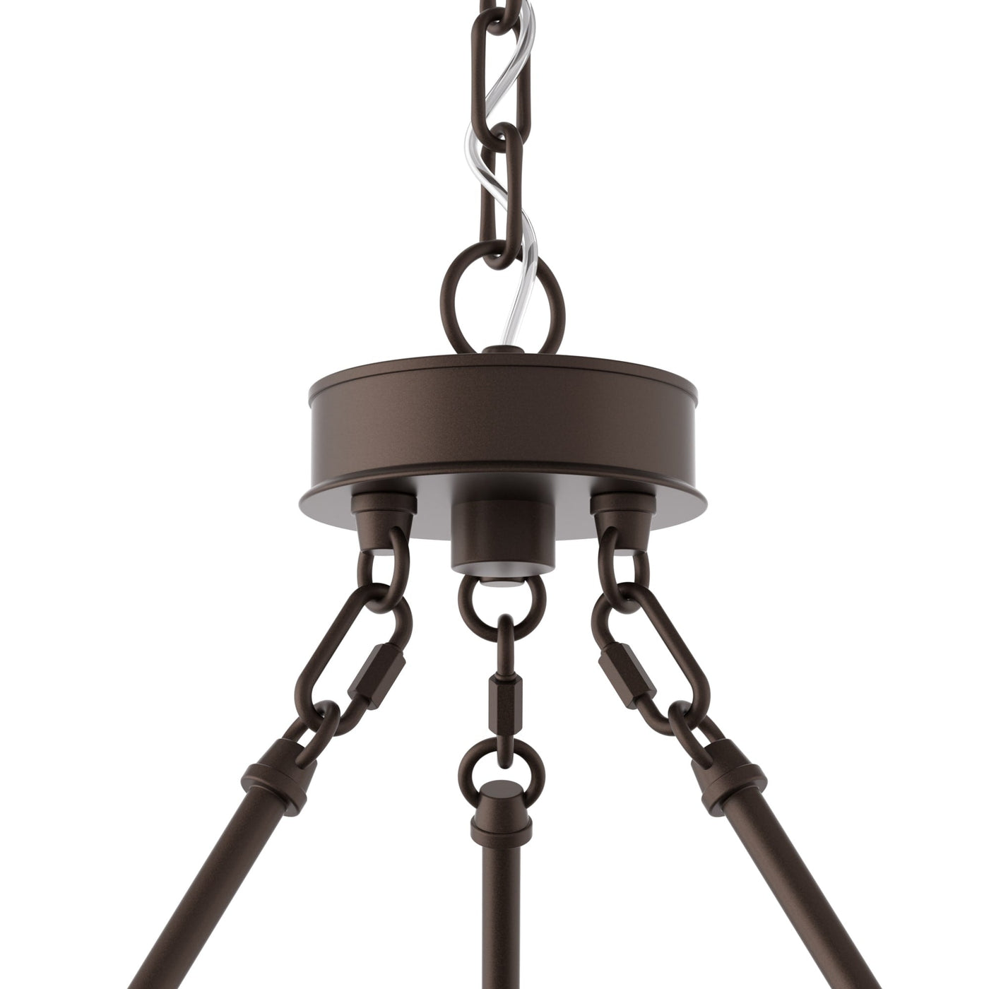 Acroma 20-light Modern Farmhouse 40In Round Wagon Wheel Chandelier with UL