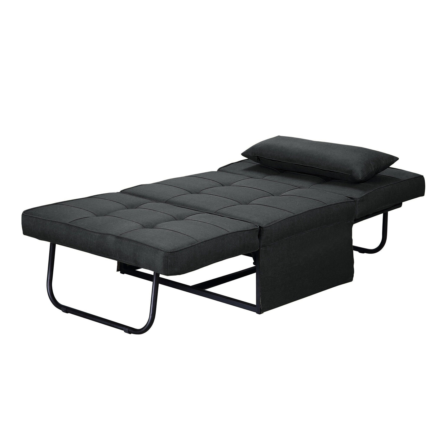 Convertible Sofa Bed Sleeper Sofa Chair Couch Folding Ottoman Recliner Chairs for Living Room
