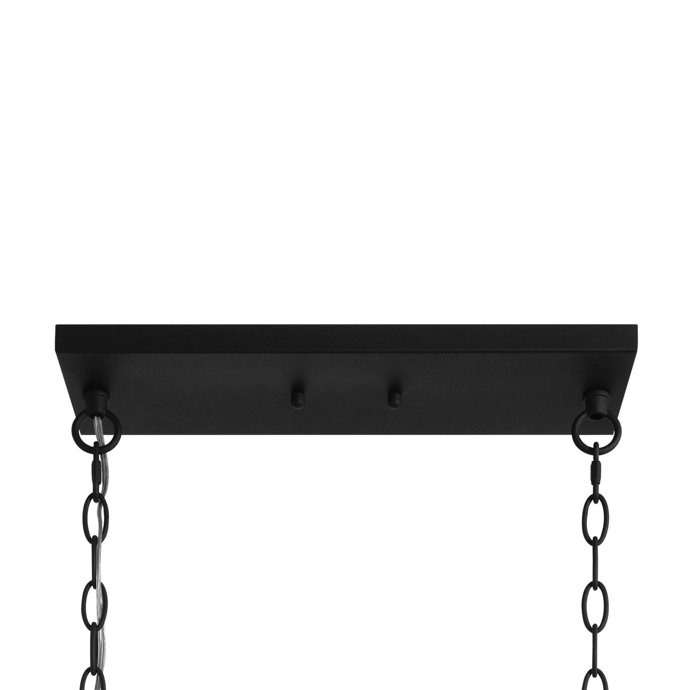 Allegray 52in Farmhouse 7-light Linear Chandelier Rectangle Kitchen Island Pendant