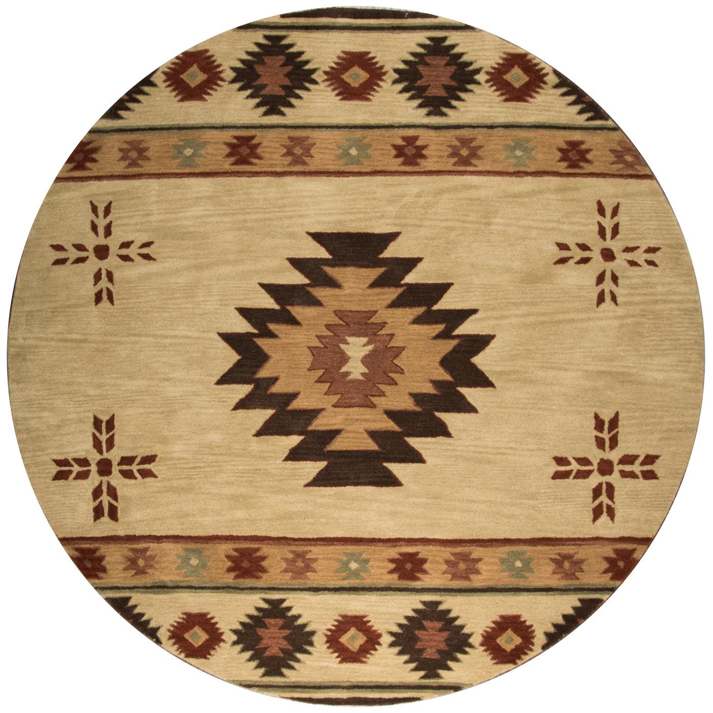 Alora Decor Ryder Southwestern Hand-tufted Wool Rug