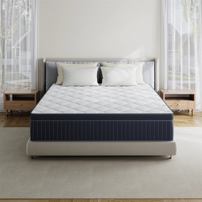 SweDrea 12 in. Plush Gel-infused Memory Foam Hybrid Mattress Cooling and Breathable with CertiPUR-US, SGS and OEKO-TEX