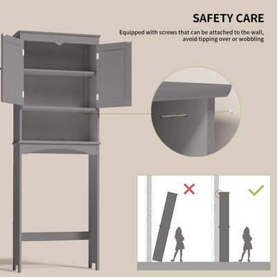 Bathroom Storage Cabinet, Toilet Storage Cabinet, Bathroom Shelf Over The Toilet, Space Saver Toilet