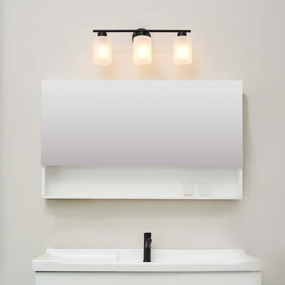Bellevue Lydia 3 Light 23 Wide Bathroom Vanity Light with Frosted