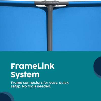 Bestway Steel Pro MAX Round Above Ground Swimming Pool with Pump & Cover