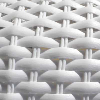 Biloxi Outdoor WhiteOutdoor Wicker Swivel Glider Patio Set (3-Piece)