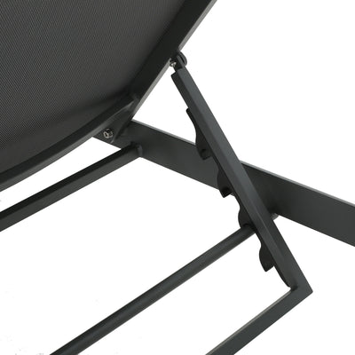 Cape Coral Outdoor Aluminum Chaise Lounge (Set of 2) by Christopher Knight Home - 77.56 D x 25.20 W x 11.80 H