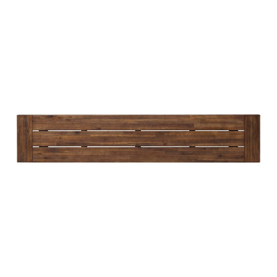 Carlisle Acacia Wood Outdoor Bench by Christopher Knight Home