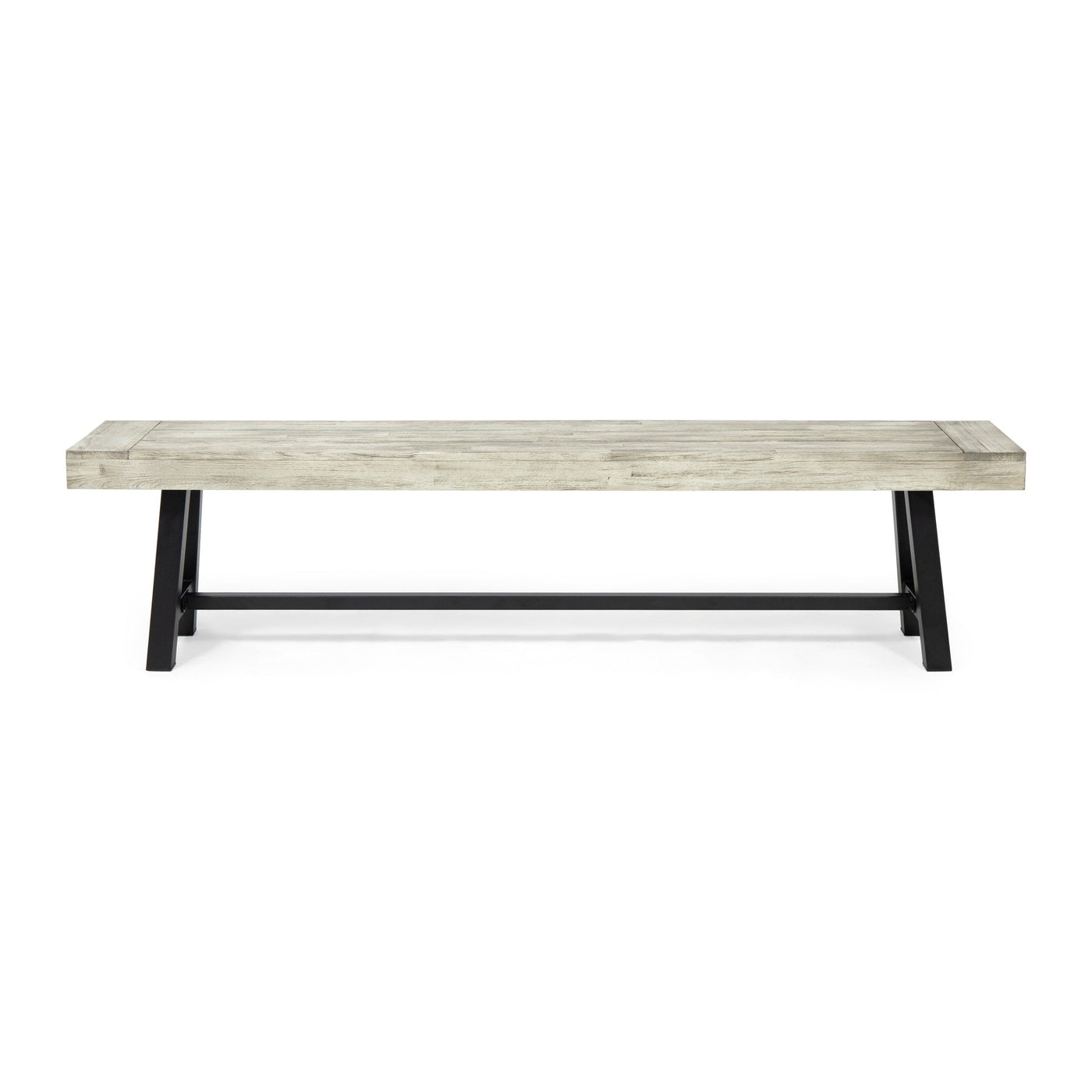 Carlisle Acacia Wood Outdoor Bench by Christopher Knight Home