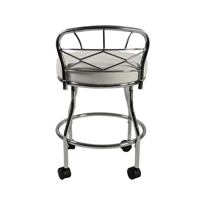 Carolina Living Diana X-Back Vanity Stool with Casters