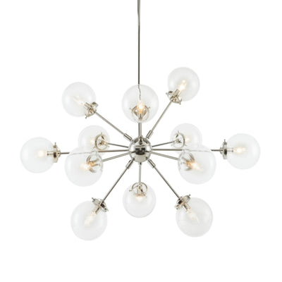 INK+IVY Paige 12-Light Chandelier with Oversized Globe Bulbs