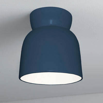 Ceramic Hourglass Flush-Mount