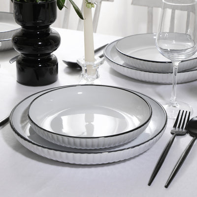 Christian Siriano Lustra Stoneware Dinnerware Set