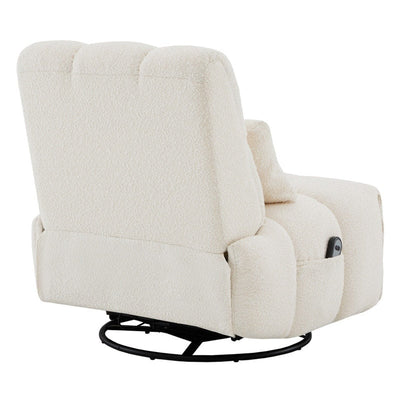 Cole Power Recliner Chair Swivel Glider with Lumbar Support