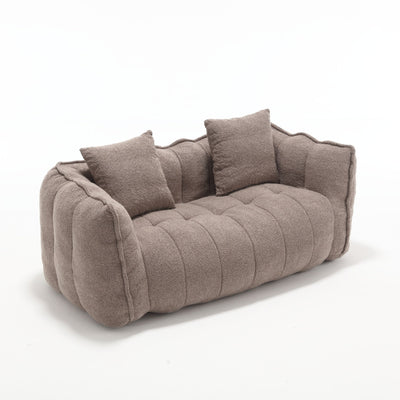 Comfortable square recliner sofa