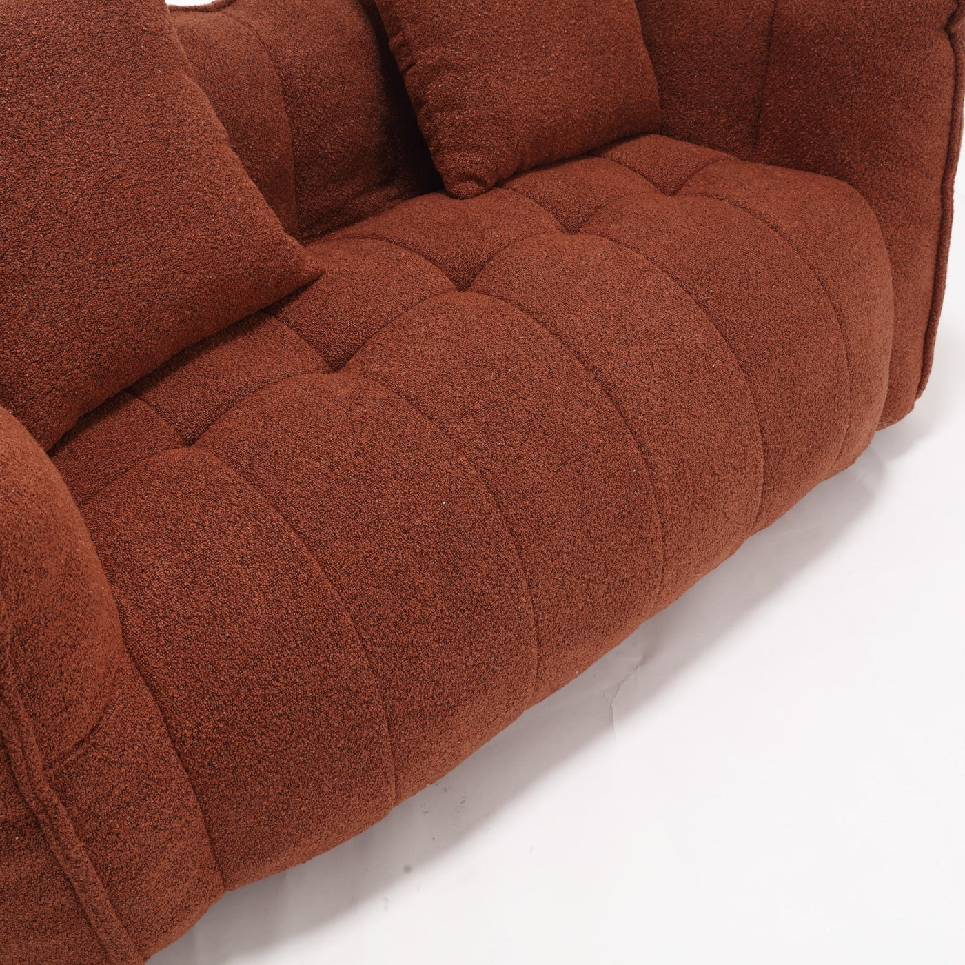 Comfortable square recliner sofa