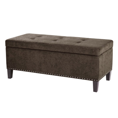 Madison Park Shandra II Tufted Top Soft Close Storage Bench