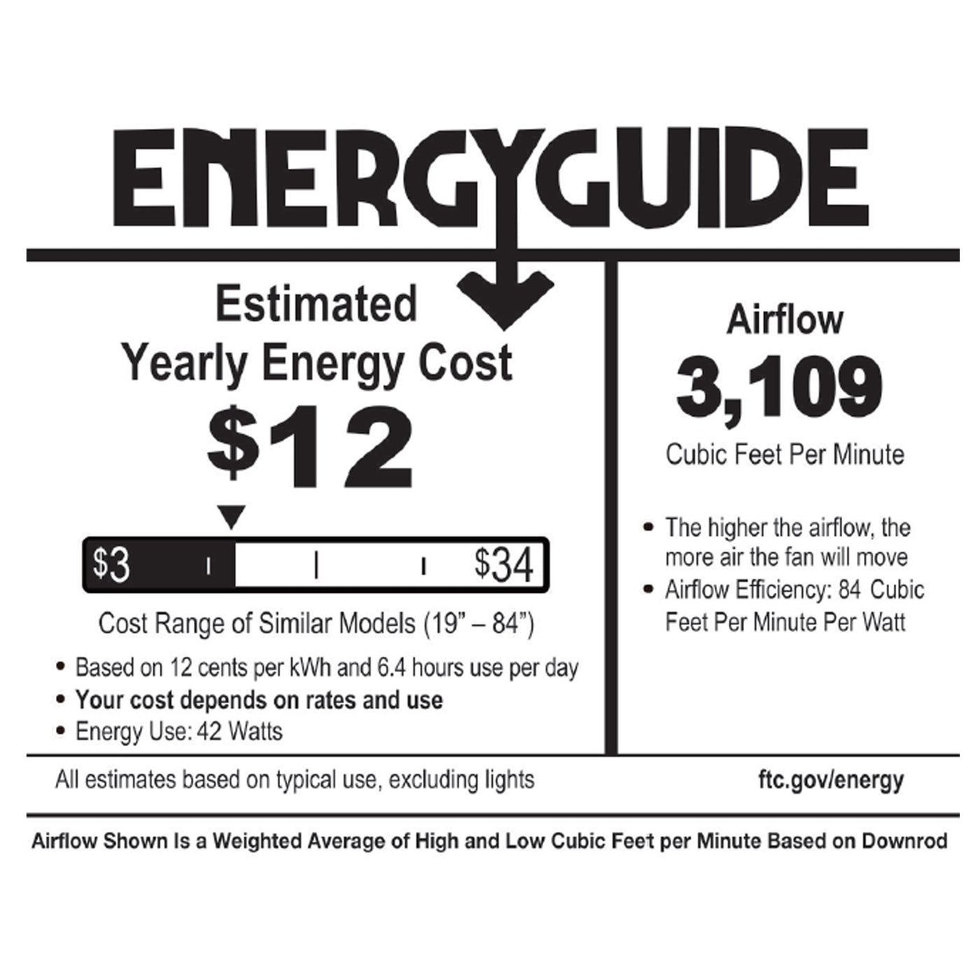 Copper Grove Guasipati 52-inch Tiffany-style Magna Carta Ceiling Fan - 52L x 52W x 16.5