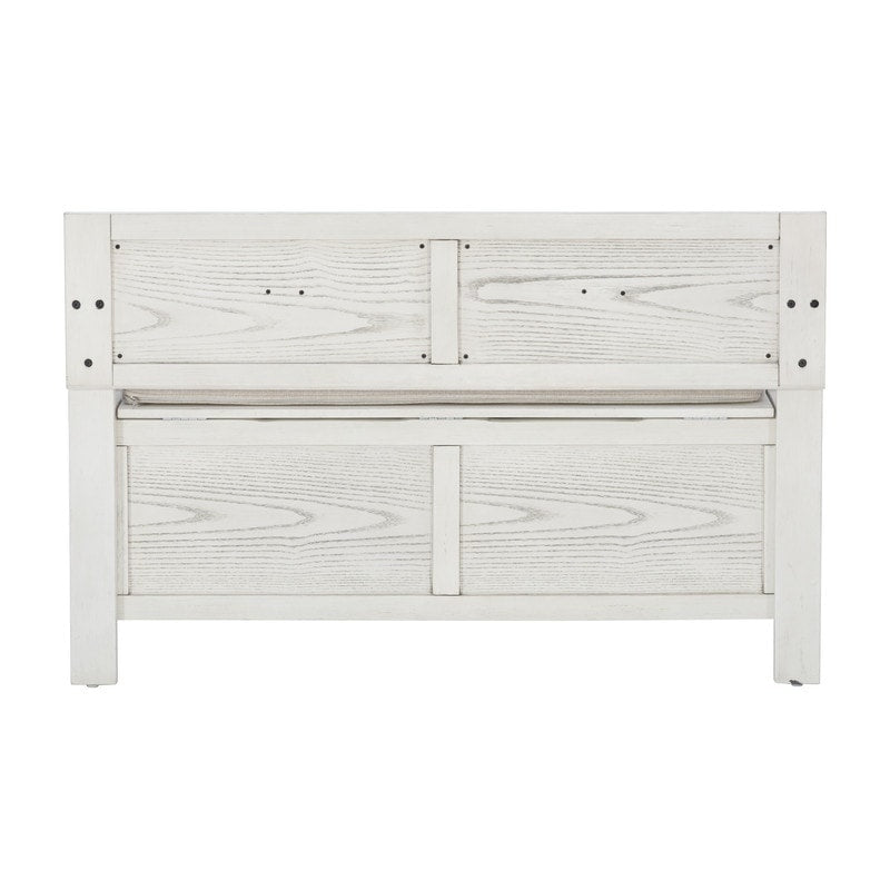 Dahlia Wood Flip Top Storage Entryway Bench