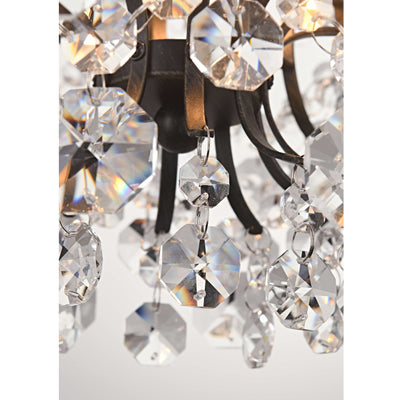 Dalia Elegant Indoor 3-light Crystal Flush Mount