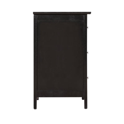 Daniel 3-drawer Transitional Wooden Nightstand
