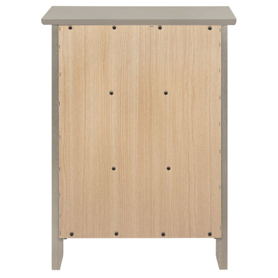 Daniel 3-drawer Transitional Wooden Nightstand