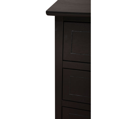 Daniel 3-drawer Transitional Wooden Nightstand