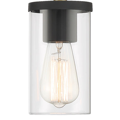 Decatur 6-light Modern Farmhouse Black/ Gold Bathroom Vanity Light with UL Certified