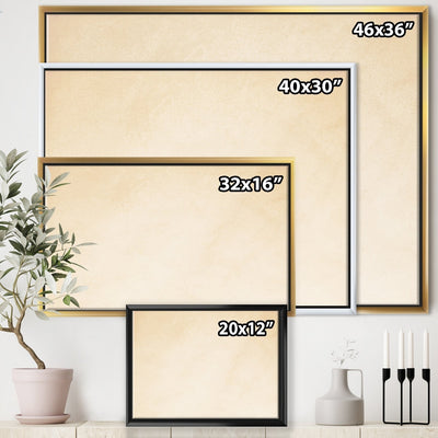 Designart Coast Blue Sea Waves Watercolour Modern Farmhouse Framed Canvas