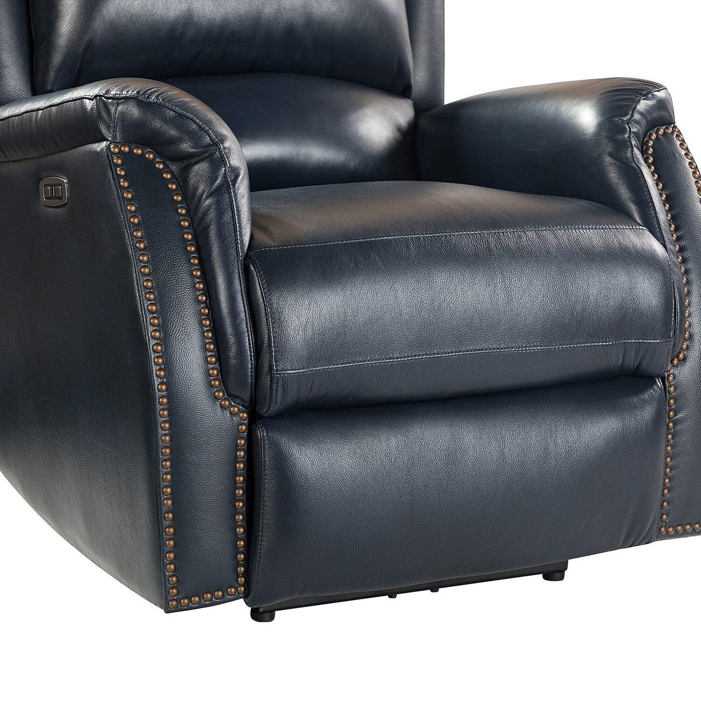 Eduardo Genuine Leather Power Recliner with USB Port Set of 2