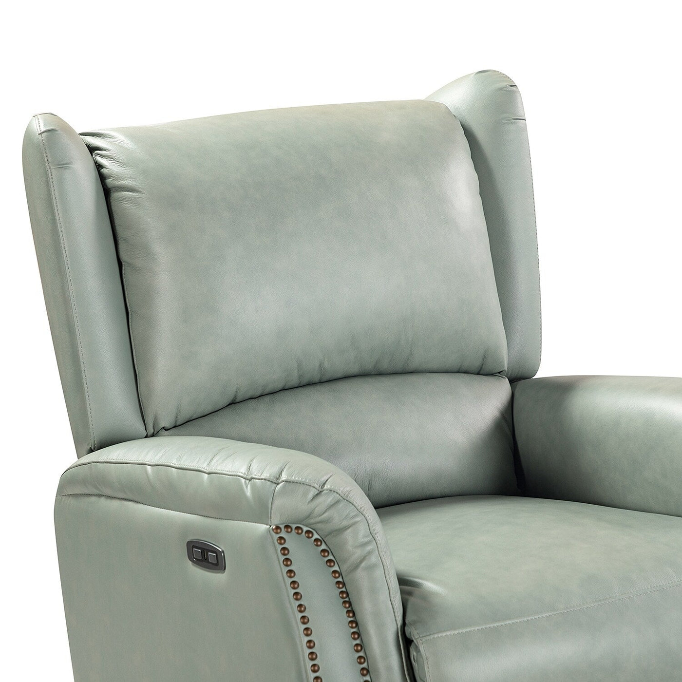 Eduardo Genuine Leather Power Recliner with USB Port Set of 2