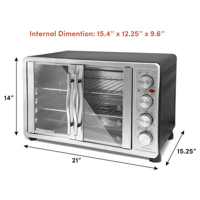 Elite Platinum Double Door Oven with Rotisserie and Convection