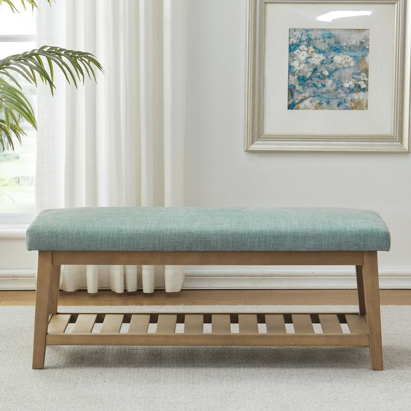 Entryway Shoe Bench Storage Bench Upholstered Bench