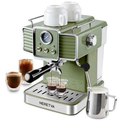 Espresso Coffee Machine with Milk Frother Steam