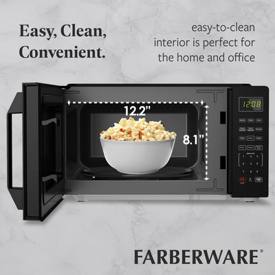 Farberware 700-Watt Compact Countertop Microwave