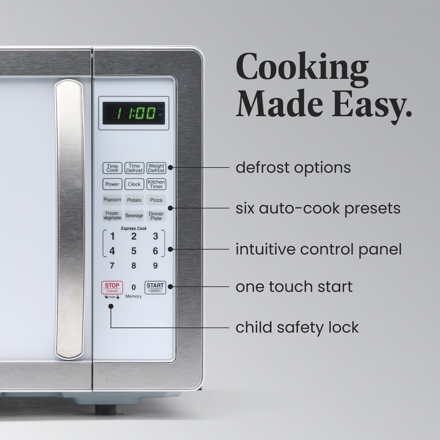 Farberware Classic 1.1 Cu. Ft. 1000-Watt Microwave Oven