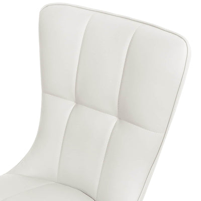 Faux Leather Upholstered Dining Chairs Set of 2/4